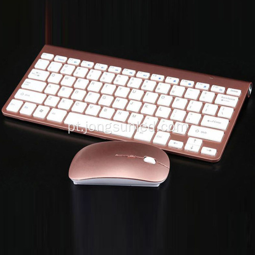 Teclado e mouse sem fio de qualidade para Mac